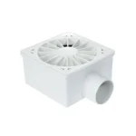 Ralo Sifonado Quadrado Saída Lateral 100x40mm