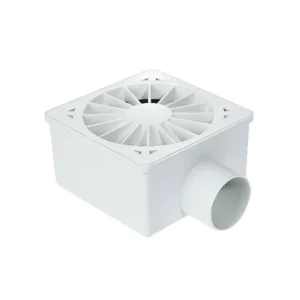 Ralo Sifonado Quadrado Saída Lateral 100x40mm